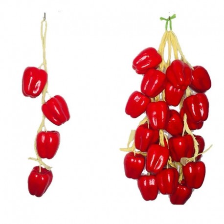 Artificial Red Capsicum Strand 1pc