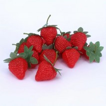 Artificial Strawberries 1pc