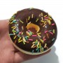 Artificial Donut 7cm Assorted Colours