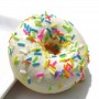 Artificial Donut 7cm Assorted Colours