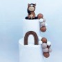 Cake Topper Brown Horse & Balls 17pc