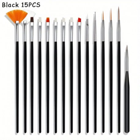 Cake Decorating Brush Set 15pc Budget