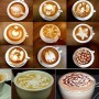 Coffee Art Stencils 16pcs Asstd