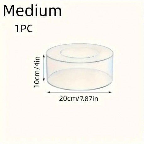 Acrylic Cake Dome Fillable Stand 20cm