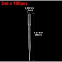 Disposable Pipette 3ml 15cm long x 1.2cm