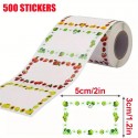 Jam/Preserving Label Stickers 250pc