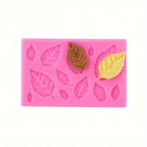 Silicone Mould Autum Leaves 10 cavity