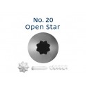 Loyal Piping Tip/Tube No.20 Open Star