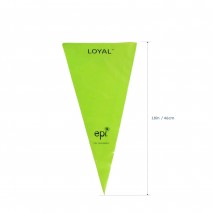 Loyal Green Disposable Piping Bags - 18in/46cm box of 100