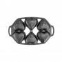 Lodge Cast Iron Heart Mini Cake Pan