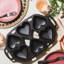 Lodge Cast Iron Heart Mini Cake Pan