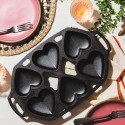 Lodge Cast Iron Heart Multi Mini Cake Pan