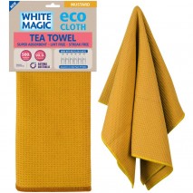 WM Eco Cloth TeaTowel Mustard