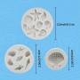 Silicone Mould Under The Sea 3pc