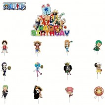 Cake Topper One Piece 13pc Set