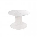 Koch & Co Reversible Acrylic Cake Stand - Clear