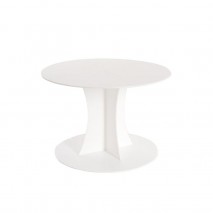 Koch & Co Reversible Acrylic Cake Stand - White