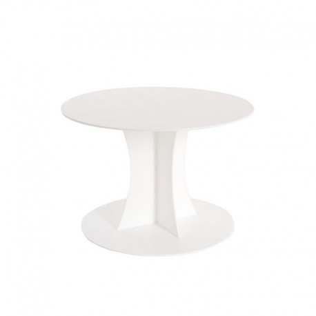 Koch & Co Reversible Acrylic Cake Stand - White