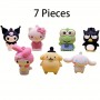 Cake Topper Sanrio Cute Anime 7pc