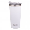 Oasis Insulated Travel Mug 480ml White