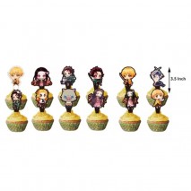 Cupcake Top Demon Slayer Asstd 12pc