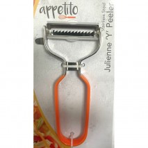 Appetito Julienne Y Peeler - Orange