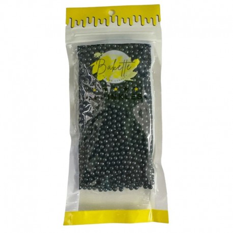 Bakette Sugar Pearls - Pearly Black 56g