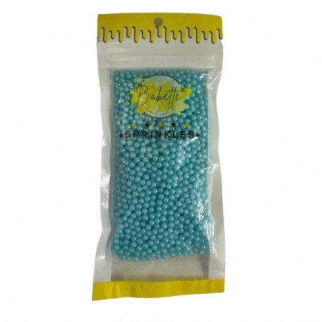 Bakette Sugar Pearls - Pearly Blue 56g