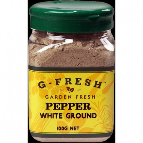 G-Fresh Pepper White (Ground) 100gm