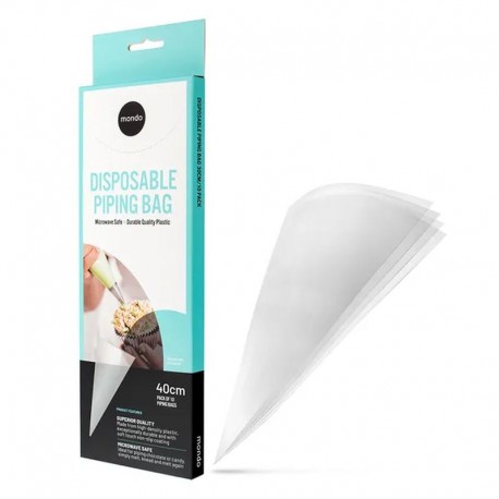 MONDO Disposable piping bag 40cm 10 PACK