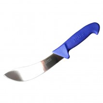 SHARP Curved Skinning Knife – Blue 15cm