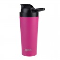 Oasis SS Double Walled Insulated Protein Shaker 700ml Fuchsia