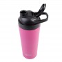 Oasis Dbl Wall Protein Shaker 700ml Fusc