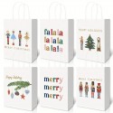 Christmas Gift Bag Nutcracker Themed 1pc