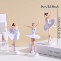 Cake Topper Ballerina 3 piece set