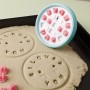 Round Cookie Stamping Kit w alphabet