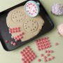 Round Cookie Stamping Kit w alphabet