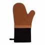 Selby Oven Mitt 34x15 Ginger & Black