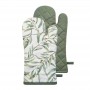 Eucalyptus Oven Mitt 2pk Ivory & Forest