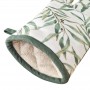 Eucalyptus Oven Mitt 2pk Ivory & Forest