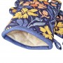 Millie Oven Mitt 2pk 18x35cm Dusty Blue