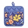 Millie Pot Holder 2pk 21x21cm Dusty Blue