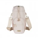 Sachi Crossbody Insulated Bottle Bags - Alabaster