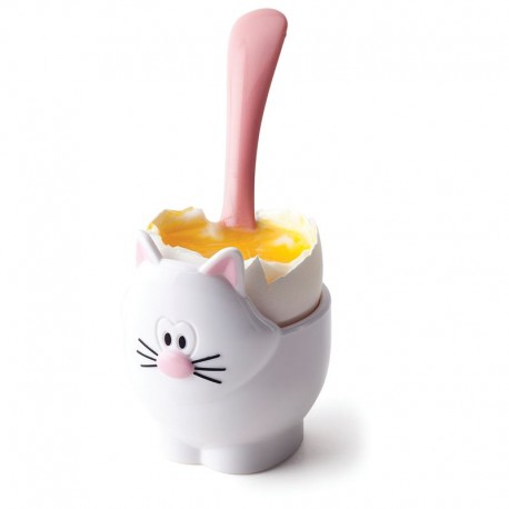 Joie Cat Egg Cup and Spoon Set