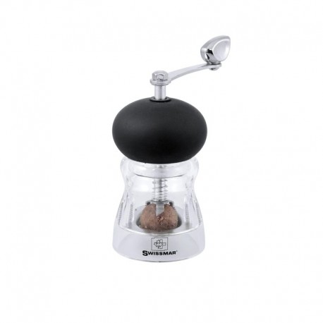 Swissmar Nutmeg Mill Acrylic 10cm Blk