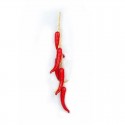 Artificial Red Chillis Large Strand 1pc