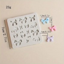 Silicone Mould Bows Assorted