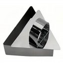 Stainless Steel Mousse Ring Mould Triangle