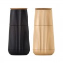 Adhoc Salt & Pepper Mills Set Scape 12.3cm Black and Gold