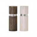 Adhoc Salt & Pepper Mills Set Textura 13cm Brown and Cream